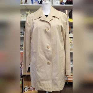 Elegant Gallery Beige Women's Trench Coat